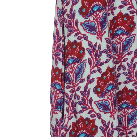 Feather & Find Floral Sleeveless Maxi Dress Small - Picture 5 of 10